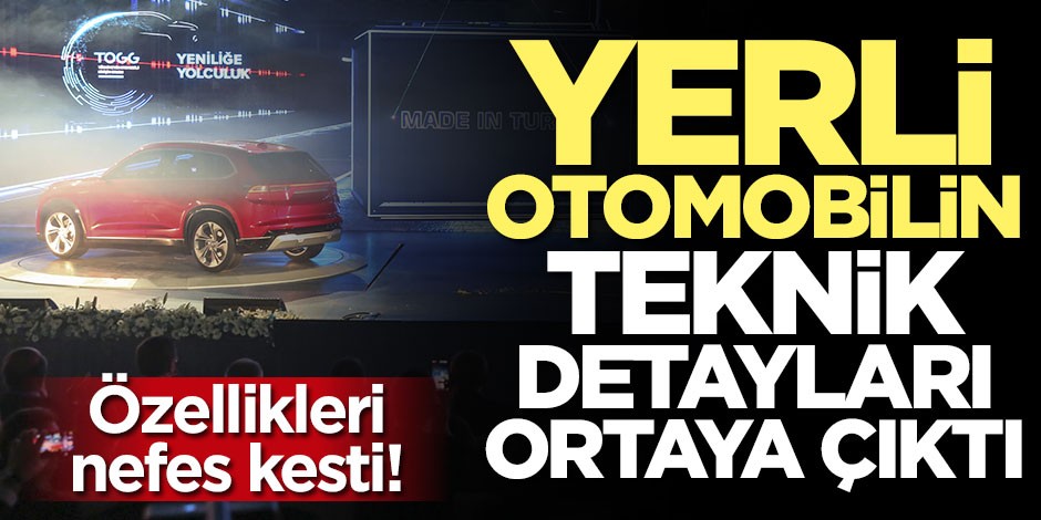Özellikleri nefes kesti! Merakla beklenen yerli otomobilin ilk teknik detayları ortaya çıktı