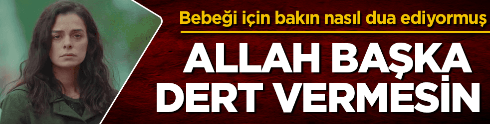 Özge Özpirinçci'den tuhaf dua