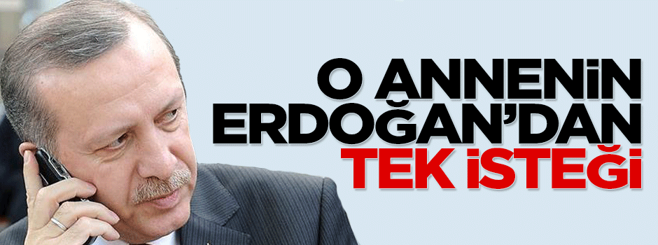 Özgecan'ın annesi, Erdoğan'dan kızının kanının yerde kalmamasını istedi