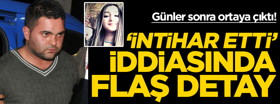 Özgecan'ın katilinin intihar ettiği iddiasına flaş detay!
