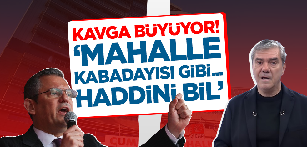 Özgür Özel ile Yılmaz Özdil kavgası şiddetleniyor! 'Mahalle kabadayısı gibi... Haddini bil'