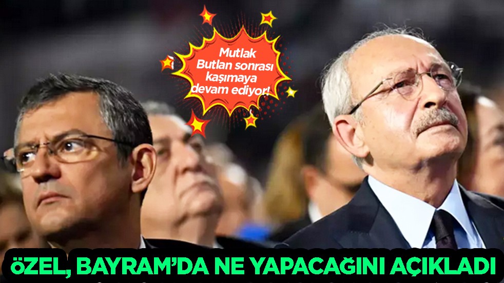 Özgür Özel, Kurban Bayramı'nda ne yapacağını resmen açıkladı! Baba ocağı nitelendirmesi...