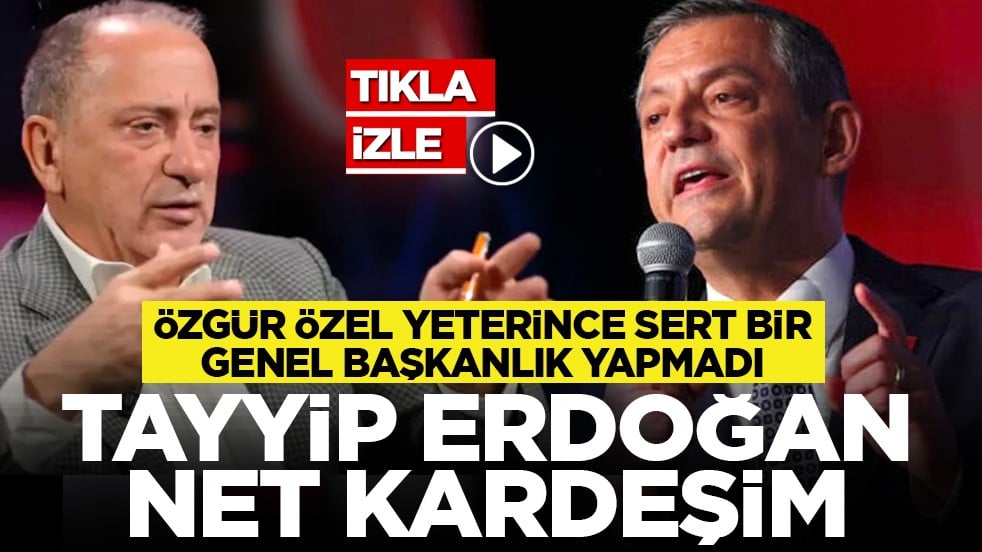 Özgür Özel yeterince sert bir genel başkanlık yapmadı: Tayyip Erdoğan net kardeşim