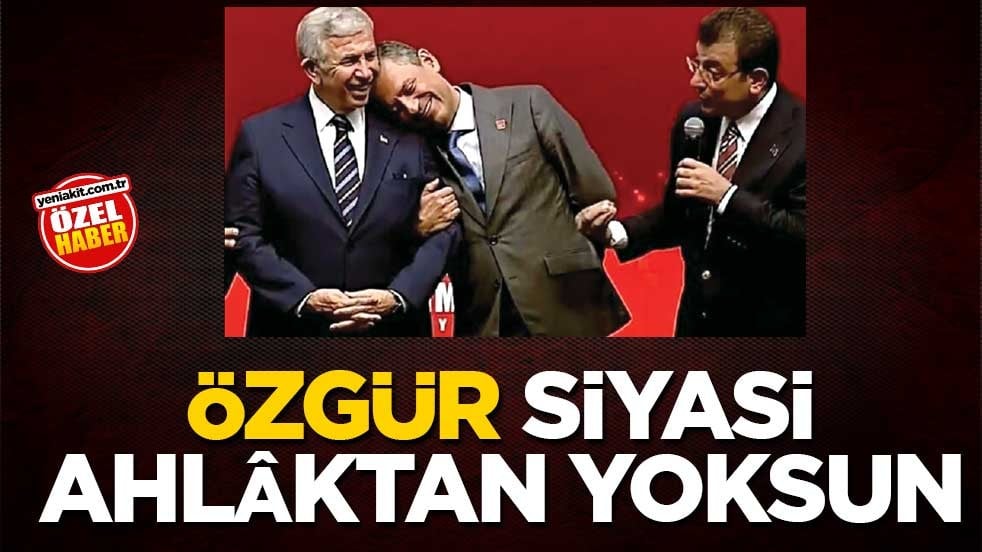 Özgür siyasi ahlâktan yoksun