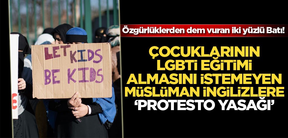 Özgürlüklerden dem vuran iki yüzlü Batı!