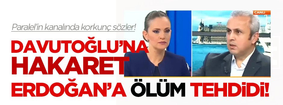 Özsoy'dan Cumhurbaşkanı Erdoğan'a canlı yayında korkunç tehdit!
