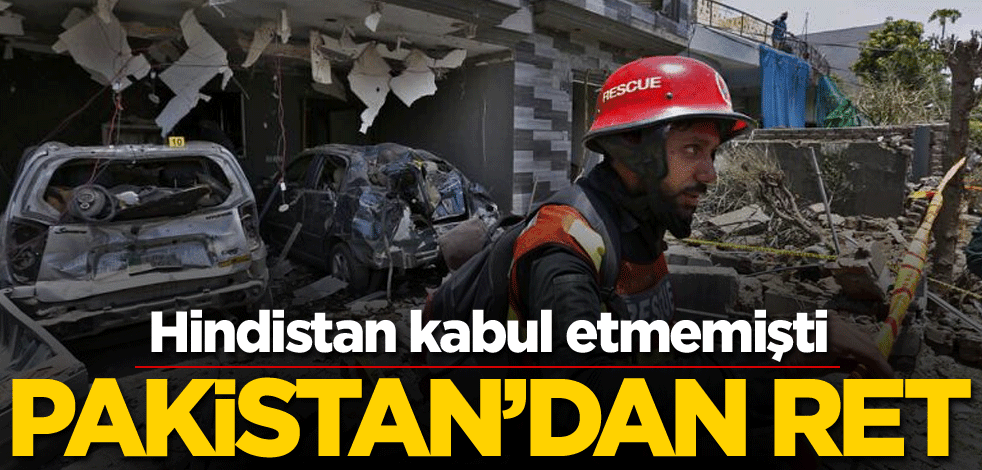 Pakistan'dan Hindistan’ın açıklamasına ret