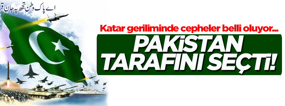 Pakistan'dan Katar'a 'LNG'li destek!