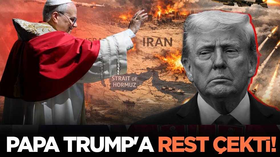 Papa Trump'a rest çekti!