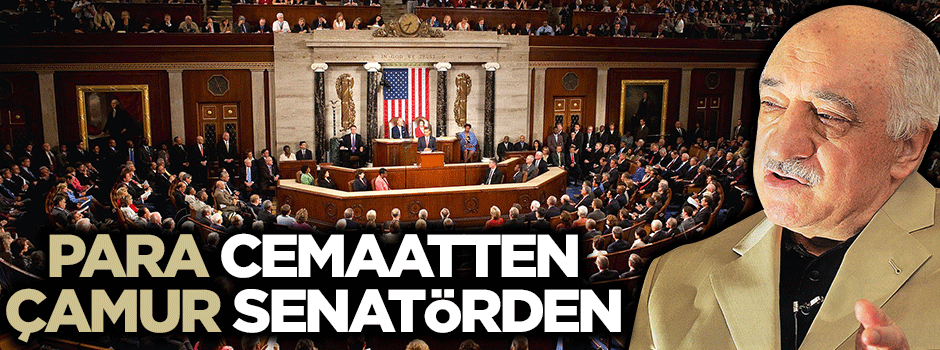 Para cemaatten çamur senatörden