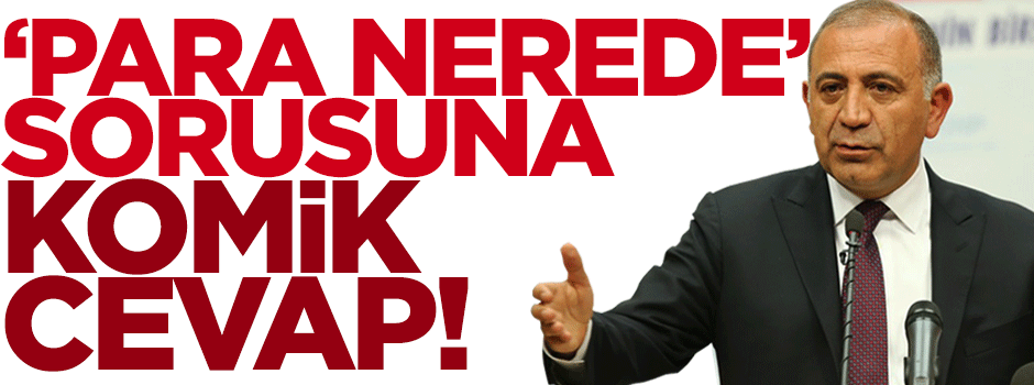 'Para nerede?' sorusuna Tekin'den komik cevap