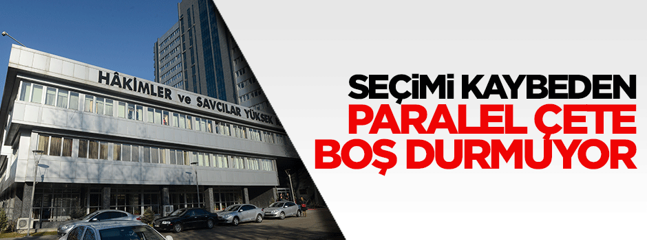 Paralel çeteden HSYK üyelerine tebrik kılıflı tehdit