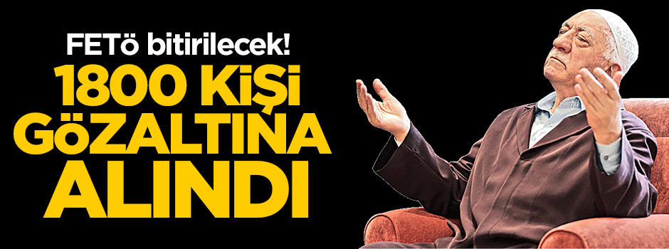 Paralel devlet yapılanmasında gözaltı sayısı