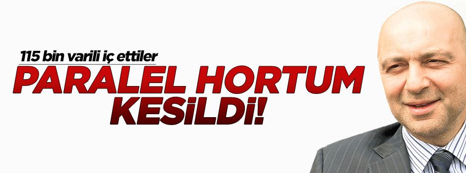 Paralel hortum kesildi!