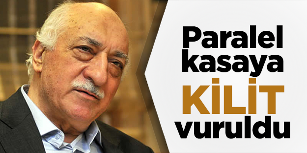 Paralel kasaya kilit vuruldu