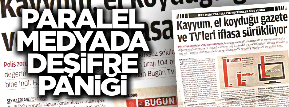 Paralel medyada DEŞİFRE PANİĞİ
