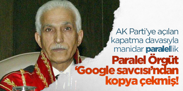 Paralel Örgüt 'Google savcısından' kopya çekmiş!