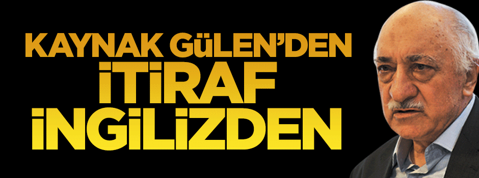 Paralel örgüt kendi kendini ele verdi