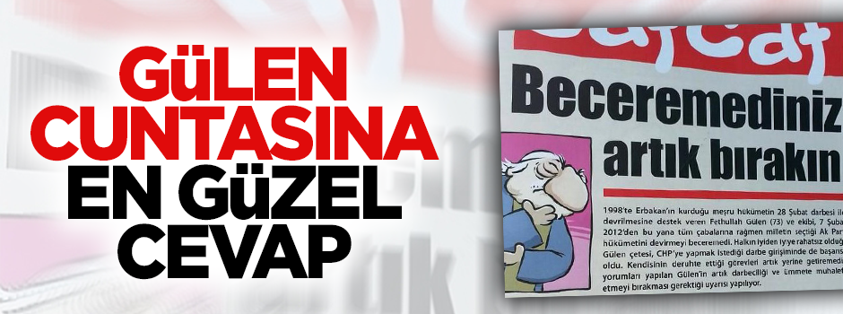 Paralel örgüte hakettiği kapak