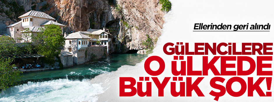 'Paralel şirket'e Bosna'da büyük şok