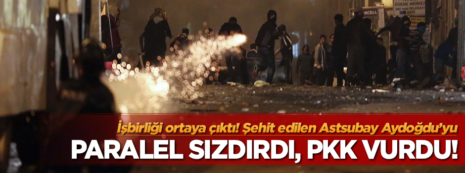 Paralel sızdırdı, PKK vurdu!