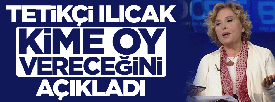Paralel tetikçi Nazlı Ilıcak oyunu HDP'ye vereceğini açıkladı