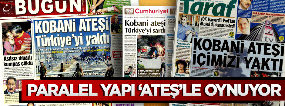 PARALEL YAPI ‘ATEŞ’LE OYNUYOR