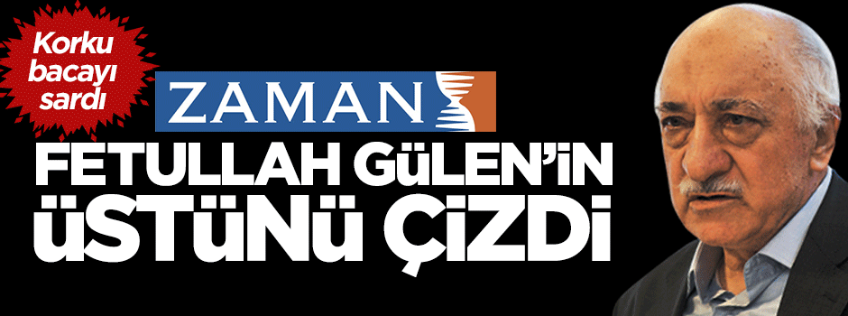 Paralel Zaman Gazetesi'nden Fetullah Gülen'e sansür