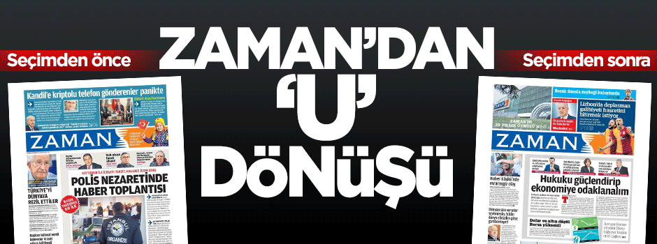 Paralel Zaman'dan 'U' dönüşü