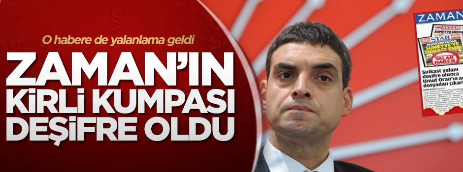 Paralel Zaman'ın kumpası deşifre oldu