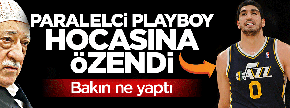 Paralelci playboy 'hoca'sına özendi!