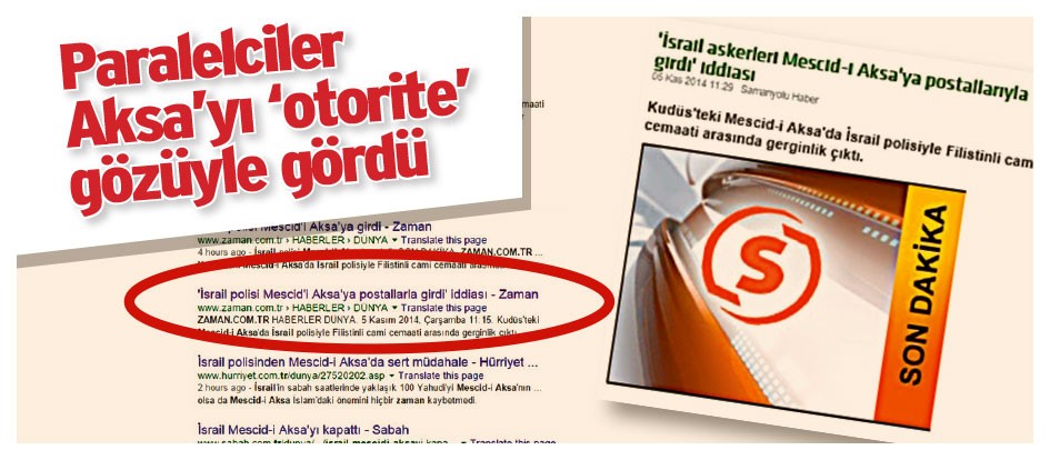 Paralelciler Aksa’yı ‘otorite’ gözüyle gördü