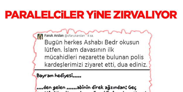 Paralelciler yine zırvalıyor