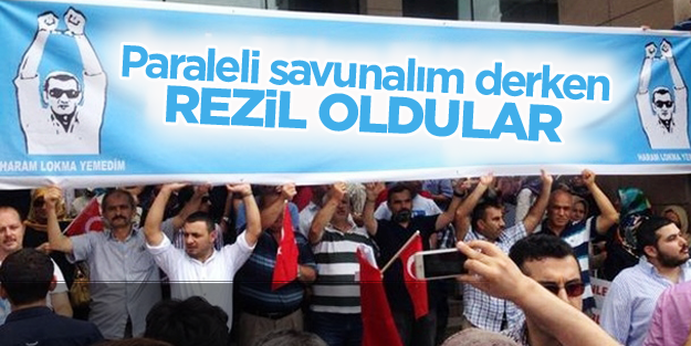 Paraleli savunalım derken rezil oldular