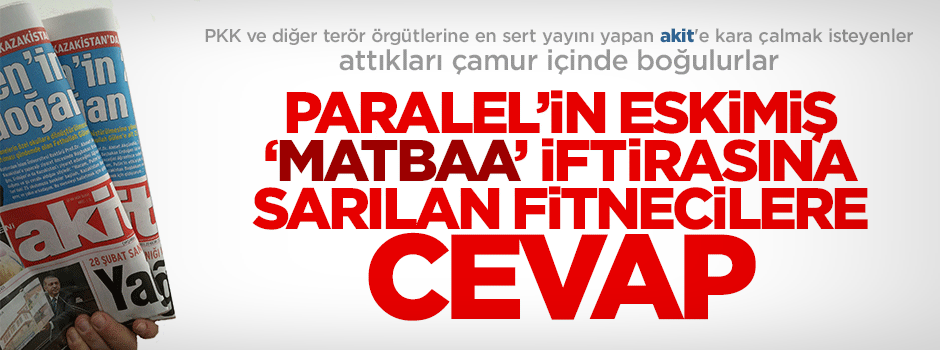 Paralel'in 2 yıl önceki iftirasına sarılan fitnebaz siteye cevap