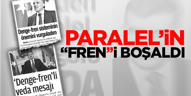 Paralel'in freni boşaldı