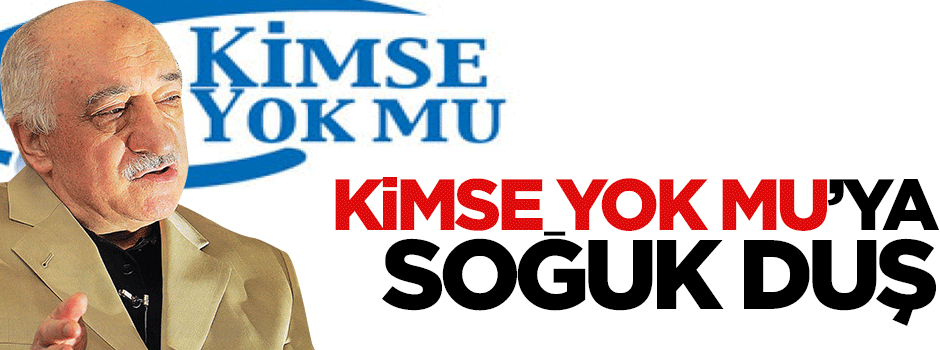 Paralelin 'Kimse Yok mu' derneğine soğuk duş