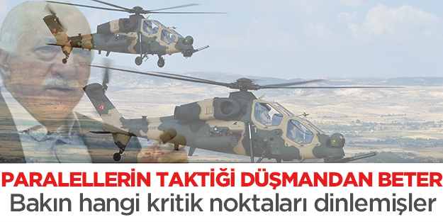 Paraleller hep kritik noktaları dinlemişler