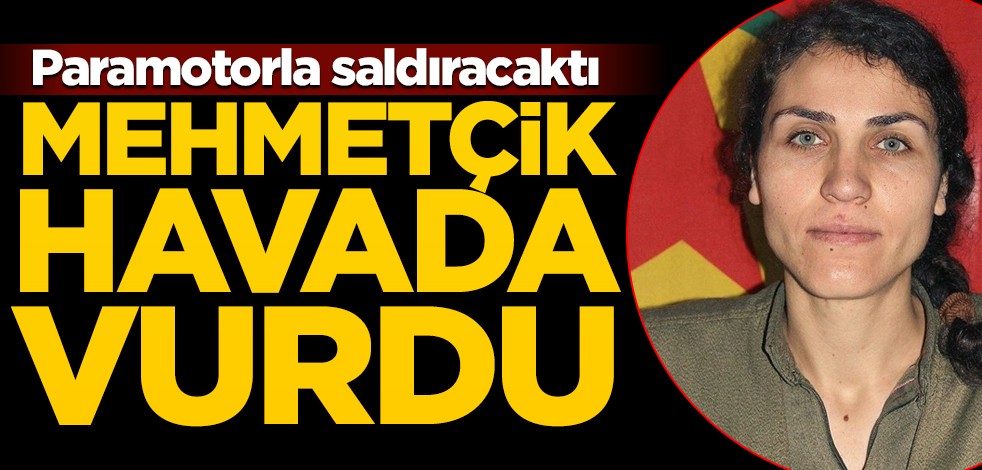 Paramotorla saldıracaktı! Mehmetçik havada vurdu