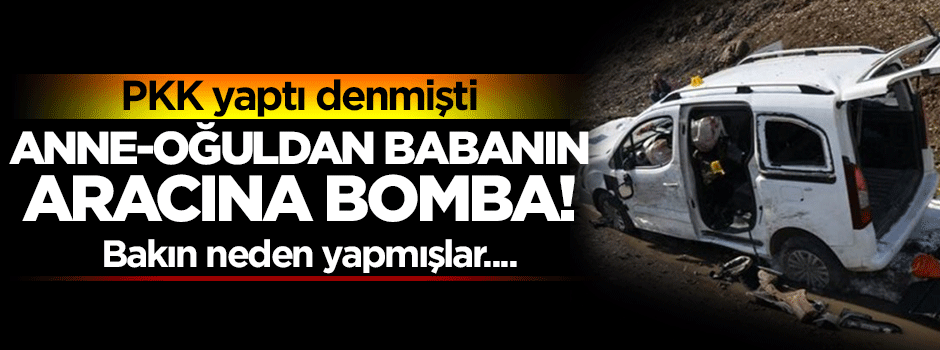Parasını almak için kocasının aracına bomba koydu!