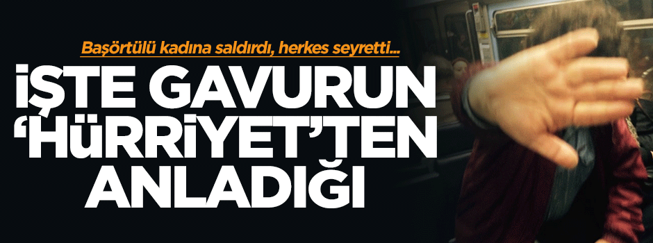 Paris metrosunda Müslüman gazeteciye saldırı!