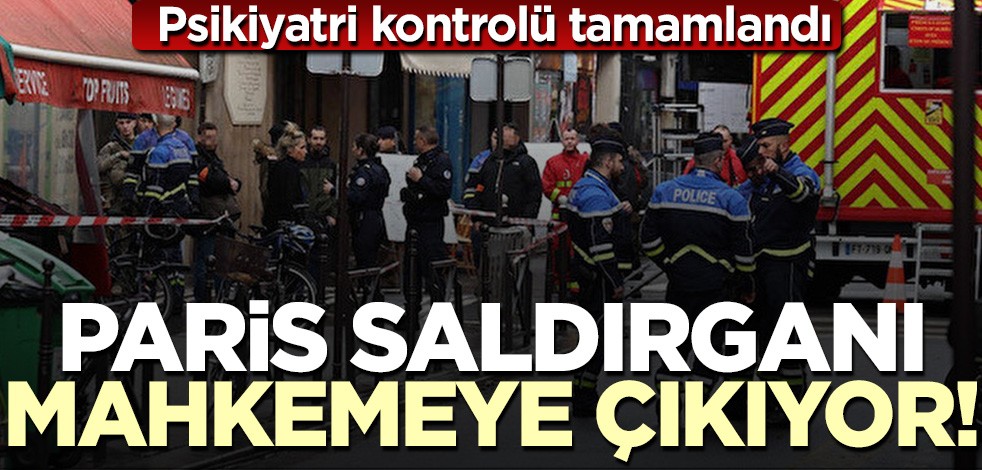 Paris saldırganı yarın mahkemeye çıkacak!