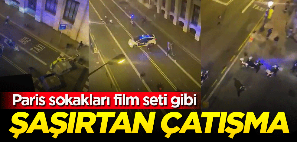 Paris sokakları film seti gibi