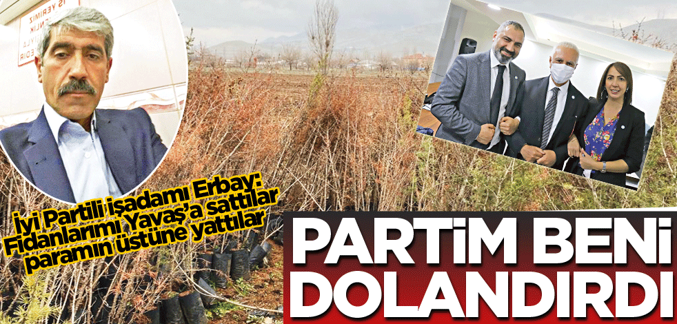 Partim beni dolandırdı