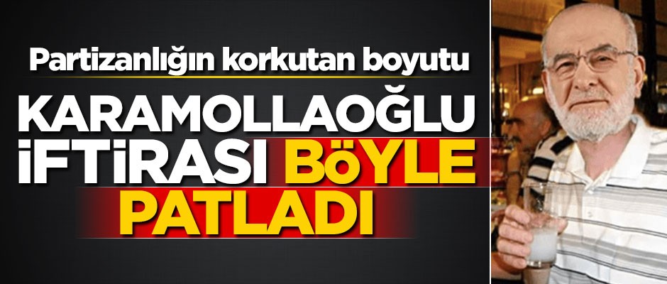 Partizanlığın korkutan boyutu... Karamollaoğlu iftirası böyle patladı