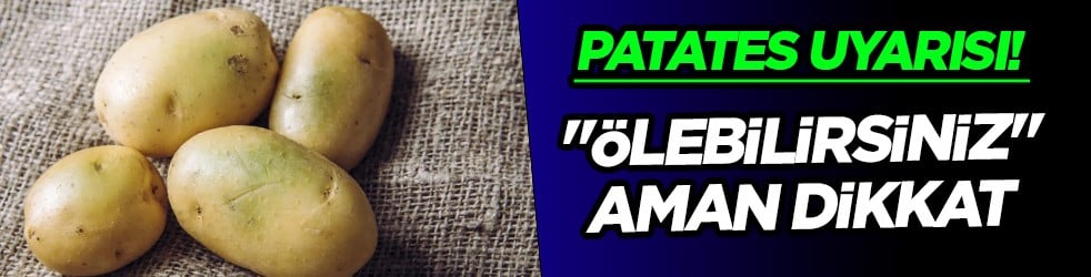 Patates öldürür: Prof. Dr. Oytun Erbaş açıkladı! Patatesin korkunç zararları ortaya çıktı...