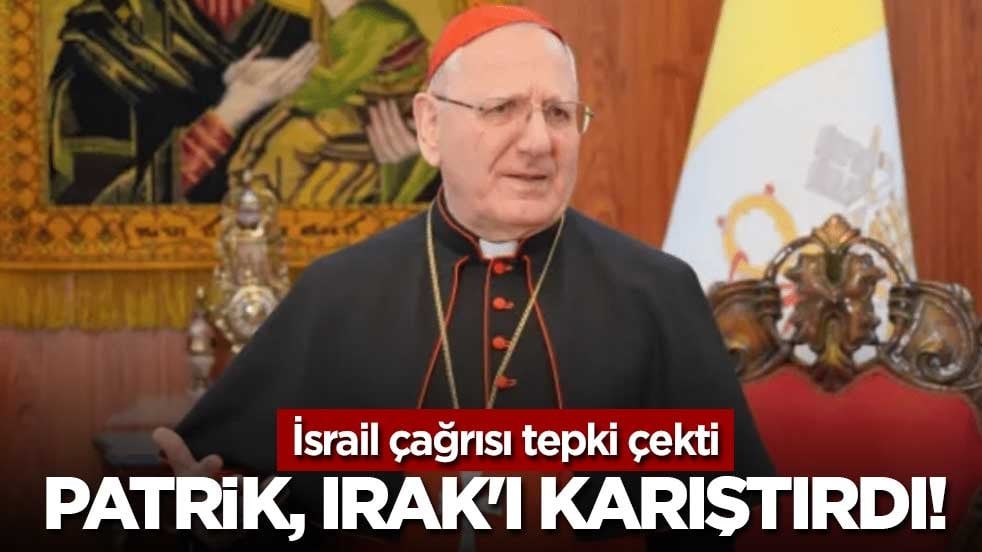 Patrik, Irak'ı karıştırdı! İsrail çağrısı tepki çekti