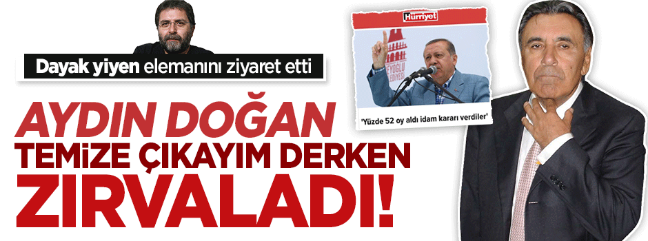 Patrondan dayak yiyen elemanına ziyaret