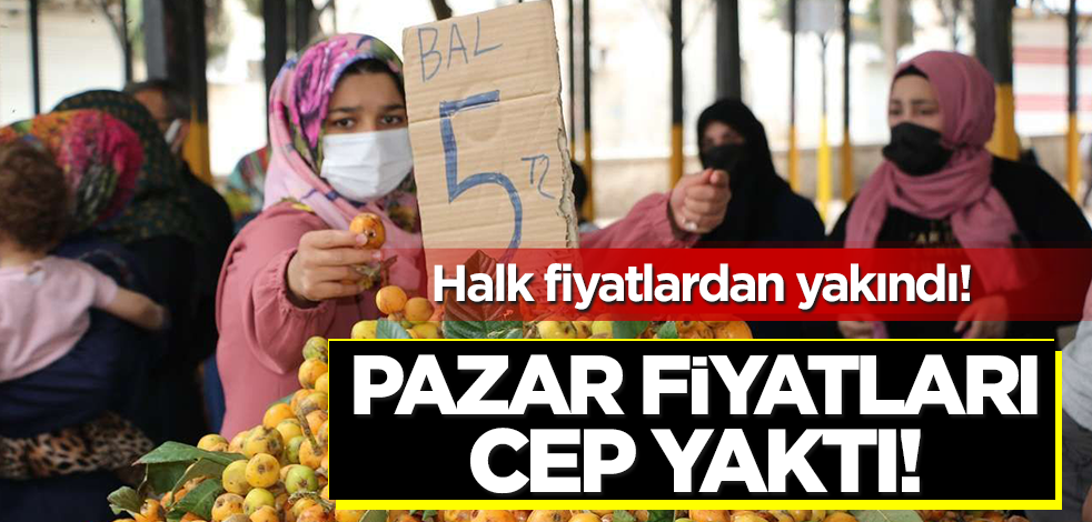 Pazar fiyatları cep yaktı! Semt pazarına alışverişe gelen halk fiyatlardan dert yandı