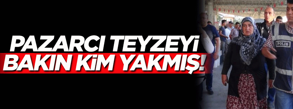 Pazarcı teyzeyi bakın kim yakmış! Hesabına Bylock'u...